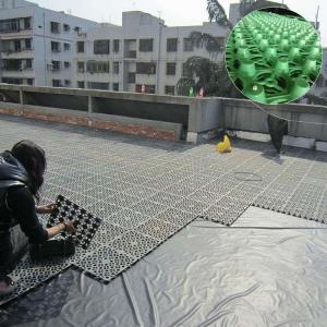 China HDPE Plastic Water Impounding Drainage Board Garage Roof Greening Garden Sale at Best factory