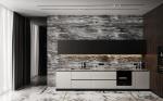 China Manufacturers Wholesale Factory Kitchen Cabinet Furniture Flat Door Type