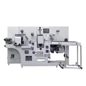 Auto Semi Rotary Die Cutting Machine With Hot Foil Stamping Automatic Label