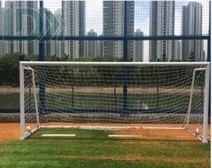 China 8' X 24' Soocer Steel Goal Posts Football Soft Netting Sport Equipment factory