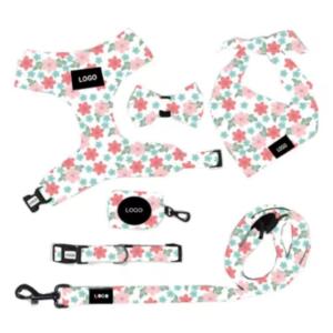 Wholesale Manufacture Fashion Popular Dog Polyester Print Chest Strap Pet