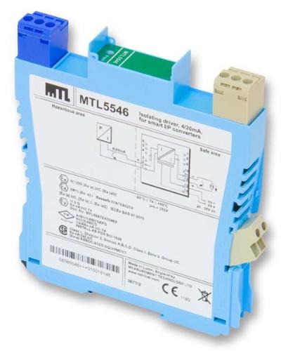 500Hz MTL5546 MTL Instruments Isolating Driver For 4 – 20mA HART Valve