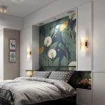 Post Modern Marble Wall Lamp Living Room TV Background Wall Creative Light