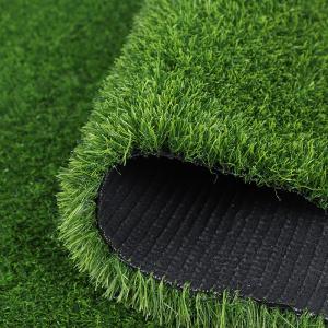 China Outdoor Indoor Landscape Artificial Turf , 30mm Garden Synthetic Lawn Turf factory
