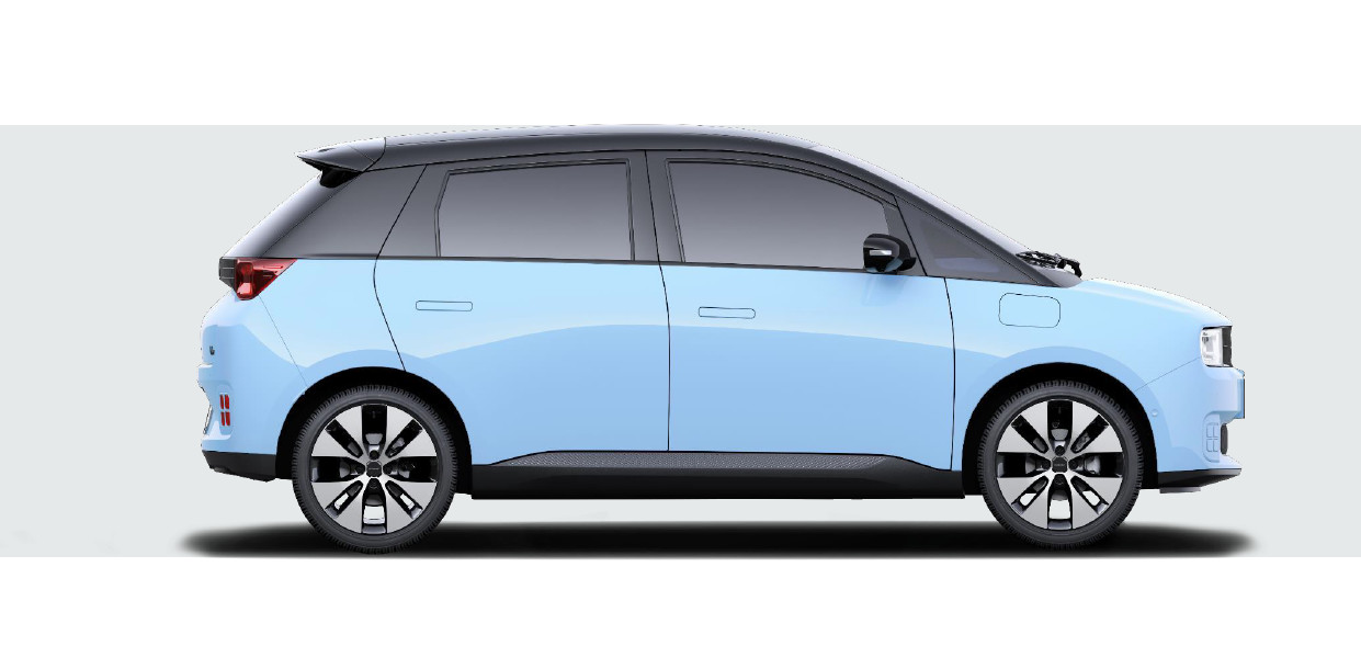 U2 Electric Vehicle 135km/H LHD 80/160Nm 5 Doors 5 Seater 6.6kw Front Drive 3840×1742×1545mm