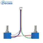 Waterproof 10k Multi Turn Pot Wirewound 3590 Precision Potentiometer For Mining