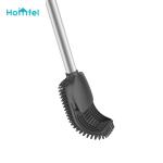 Powder Coating TPR Toilet Cleaning Brush With Holder Freestanding Custom Logo