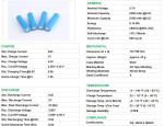Rechargeable Deep Cycle 18650 3.7V Lithium Ion Battery Solar Lifepo4 Battery