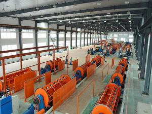 China Electric Rigid Frame Cable Stranding Machine For Copper Wire Cores 35mm²- 400mm² factory