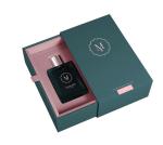 CMYK Printed Perfume Boxes Recycled Cardboard Gift Green Case