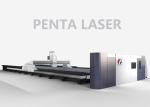 4000W Flame Metal Fiber Laser Cutting Machine CNC With High Efficiency