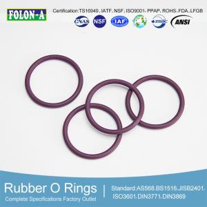China FKM O Rings with Standard AS568 BS1516 factory
