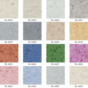 Commercial Nursing Home Flooring with Antibacterial Easy-Clean Features