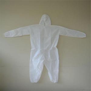 China Non Woven 35gsm SMS Disposable Waterproof Coveralls factory