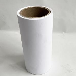 Coated Cloth 80G White Glassine Liner Blank Adhesive Labels With Hot Melt Glue