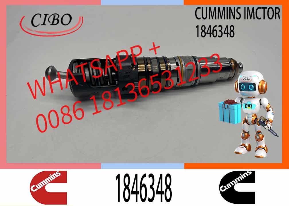 Diesel Engine Parts Injector 1846351 1846350 1846348 For C-cummins Qsx15 Engine