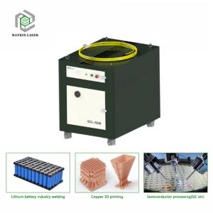 China Cabinet Size 1600*1600*1800mm Green Fiber Optic Laser with Extinction Ratio of 15dB factory