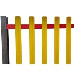 Weather Resistance FRP Fencing Fiberglass Shaped Profiles For Farms Gardens