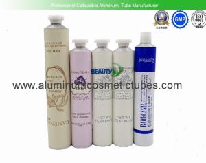 China Flexible Airless Aluminum Squeeze Tubes Body Skin Care Hand Cream Cosmetic Packaging factory