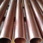 Pure Copper Round Bar Rod C11000 C12000 C12200 99.9% T1 T2 Tp2 For Decoration