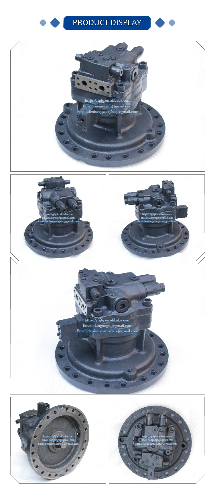 EC240BLC Swing Gearbox for M5X180 Motor ASSMBLY /VOE14577125 and Durable Construction