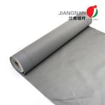 0.65mm 700℃ Satinless Steel Wire Reinforced Polyurethane Coated Fiberglass Cloth