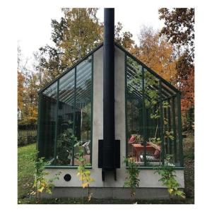 China Insulated Outdoor Glass Sunroom Houses With Customized Roof And Chinese Top Hardware factory