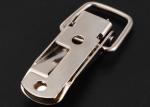 120kg Silver Tone Spring Loaded Hasp Catch Lock Buckle