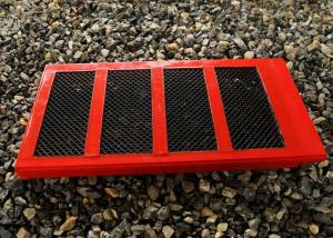 China high tensile wire poly-Ripple Self-Cleaning Screen Mesh for asphalt plant from blinding factory