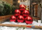 Christmas Decorative Inflatable Balloon PVC Inflatable Mirror Ball 40cm-2m