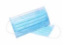 China Disposable Non Woven Face Mask Blue Color Earloop Style No Pressure To Ears factory