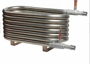 China Titanium Coaxial Heat Exchanger Low Power Consumption For Manufacturing Plant factory