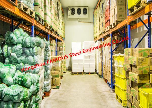 Customized Fresh Keeping Quick Frozen Cold Room Panel For Commercial Supermarket