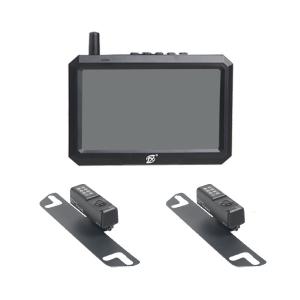 China 5 Inch IP69K 1080P Car Rearview Mirror Monitors Support 2 Channel factory