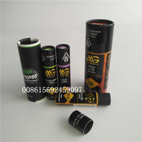 Custom Paper Box For 10ml 30ml 50ml E-Liquid And Cbd Oil Bottle Packaging Paper Tube Cylinder Box For Hepm Packaging