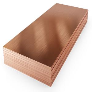 China 99% Pure Copper Plate 4x8 Copper Sheet 0.5mm To 5mm C10100 factory