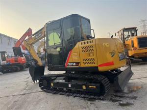 China Sany SY75C Pro Used Excavator Second Hand 7.5 Ton Sany Mini Digger factory
