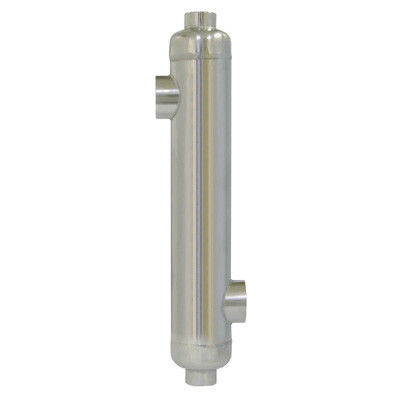 China Swimming Pool Stainless Steel 316L Tube &amp; Shell Heat Exchanger factory