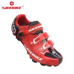 Self - Locking Red Mountain Bike Shoes Light Weight Fit Wide Range Of Foot