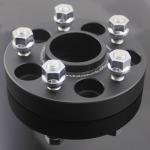 15mm Forged Aluminum Wheel Spacers Anodize Black For FORD Focus ST & RS