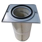 Square End Cap Filter Cartridges Used In Tenkay Dust Collectors