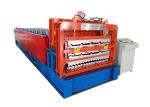 Triple Layer Trapezoidal Roll Forming Machine Plc Control