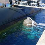 Standard Size 3.3m*6.5m Hydro Pneumatic Fender Submarine Fender