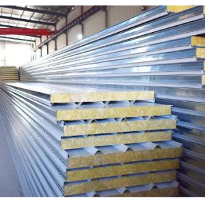 Composite Panels Rockwool Insulation Board Roof Ceiling 40-120kg/m3