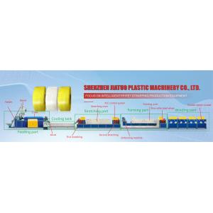 Single Screw PP Strap Band Extrusion Machine Automatic Feeding System