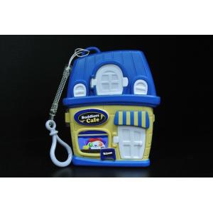 Lovely Storage House Plastic Figures Toys With Window OEM / ODM Available