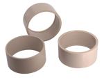 Diameter 5mm-80mm Black Peek Tubing For Bearing Shells / Valves
