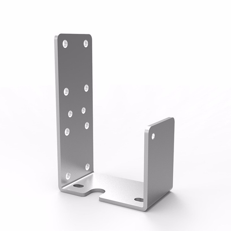 Nonstandard Cabinet Shelf Mounting U Shaped Metal Bracket Stamping with Painting Finish