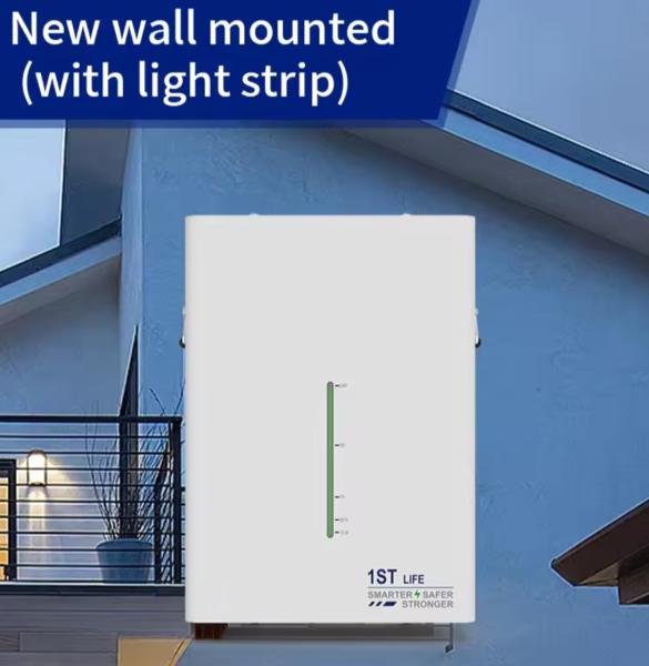 48V 150AH 7.2KWH Home Wall-Mounted Solar Lithium-Ion Battery Pack UPS Photovolta