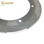 260 X 168.3 X 1.2 Tungsten Carbide Disc Cutter Marquip Corrugator Slitter Blade